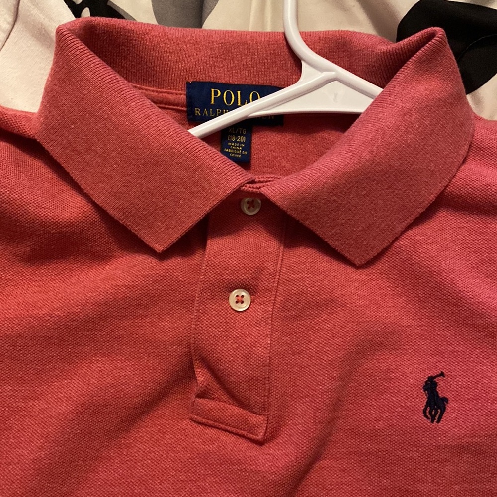 Like New Ralph Lauren Big Boys Polo Shirt size XL(18-20) - Picture 7 of 10
